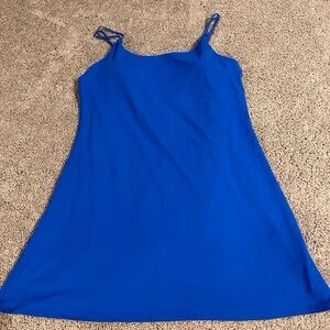 90 Degree By Reflex Blue Athletic Dress/Skort